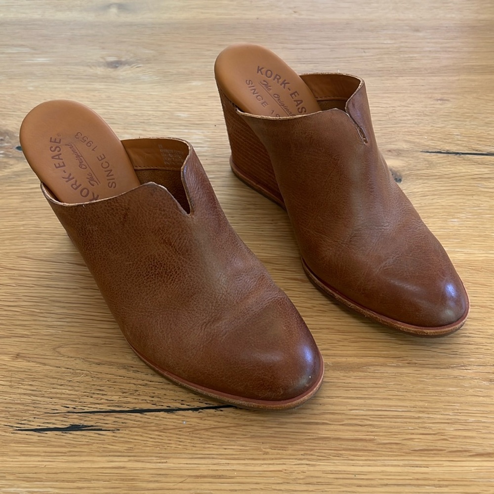 Kork-Ease mules. Gorgeous